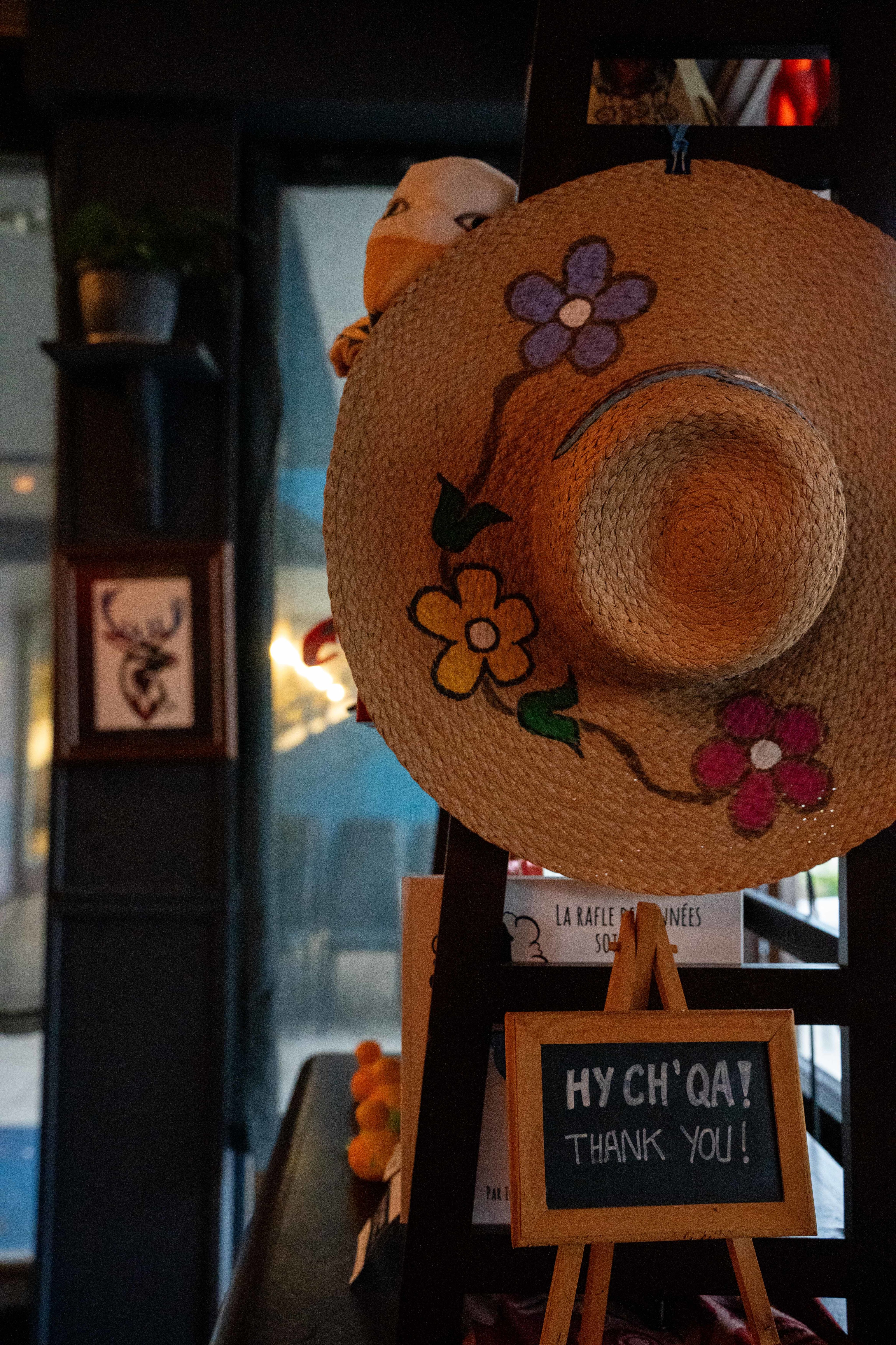 Retail stall at Salmon n' Bannock